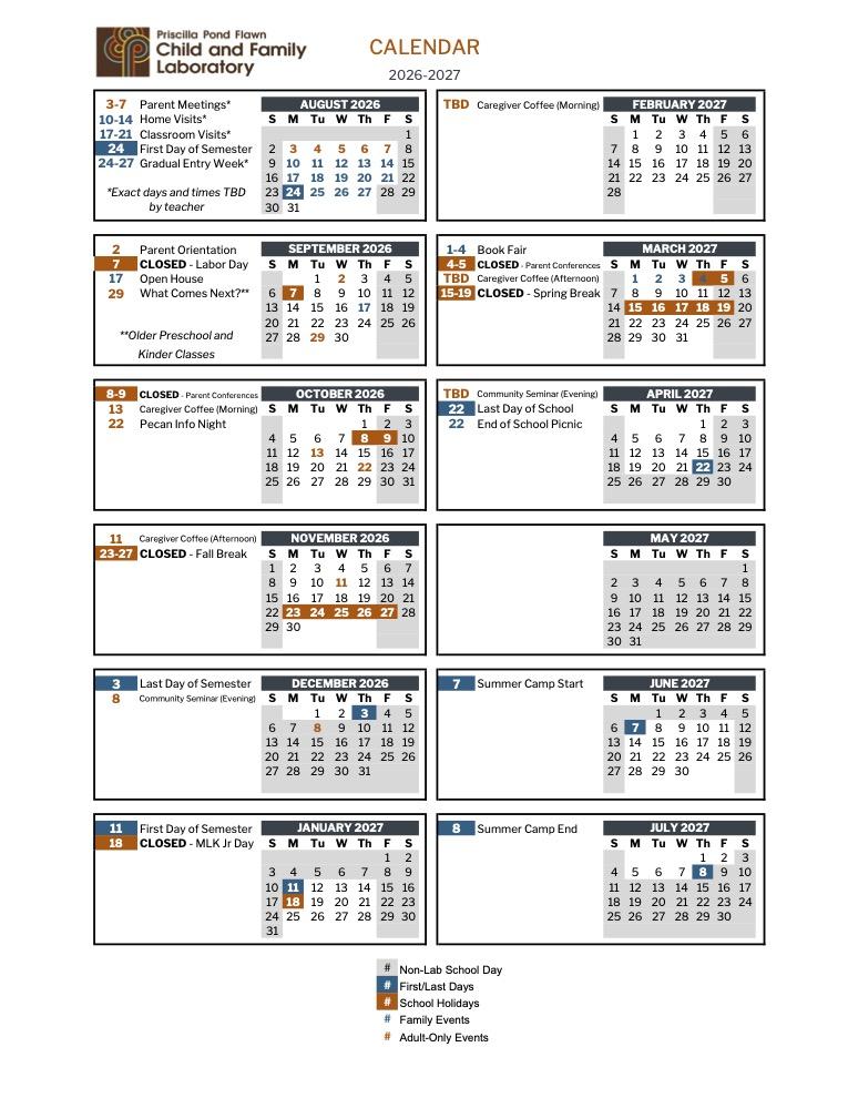 26-27 Calendar